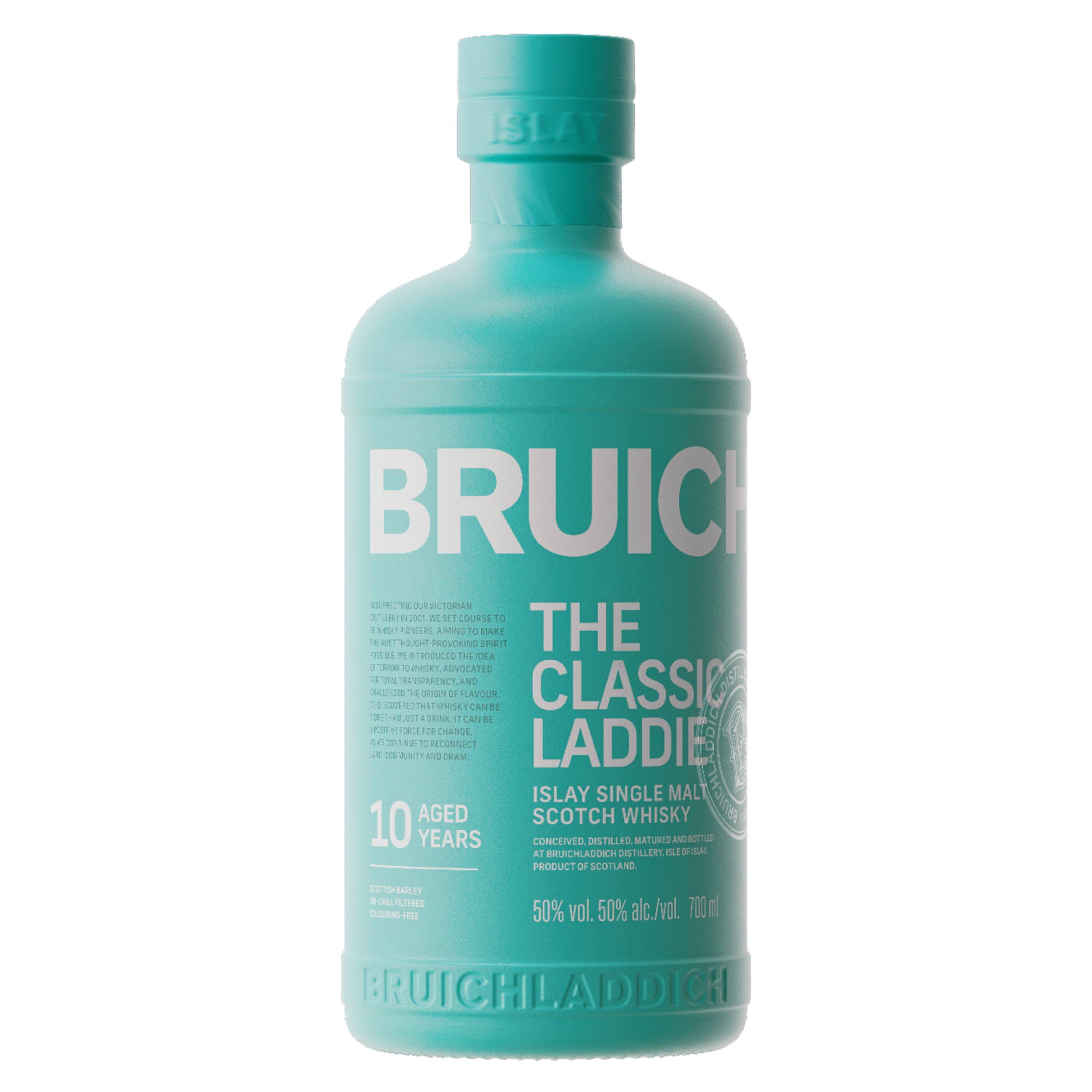 Bruichladdich The Classic Laddie unpeated single malt Scotch whisky 70cl, imported from the UK