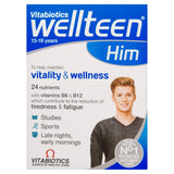 Vitabiotics Wellteen Him multivitamin tablets 30-pack (British brand)