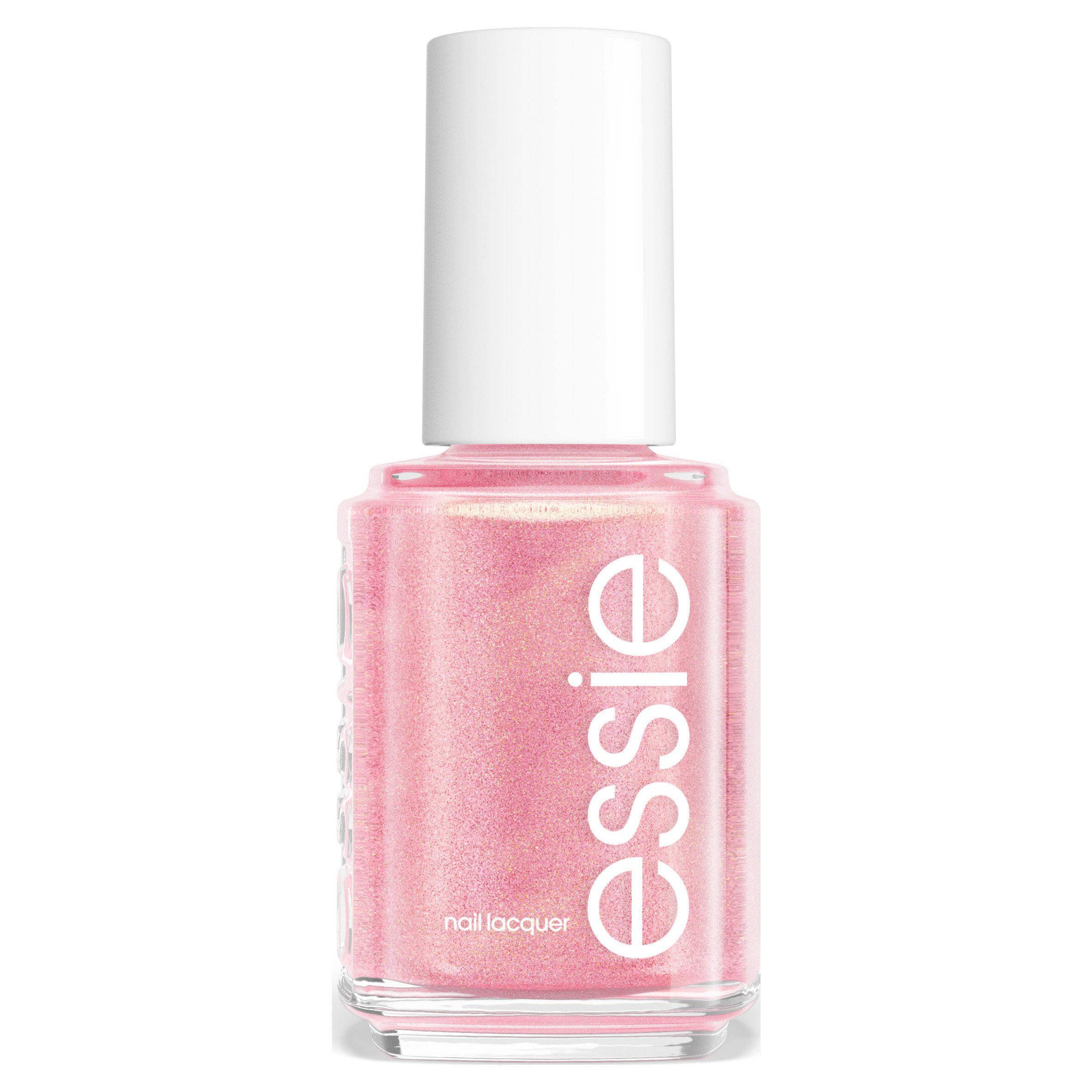 Essie Celebrating Moments 514 Birthday Girl Pink Gold Glitter Nail Polish 13.5ml