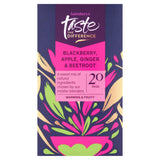 Sainsbury's Brombeere, Apfel, Rote Bete & Ingwer Infusion Teebeutel, Taste the Difference x20 40g