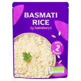 Sainsbury's Basmati Microwave Rice 250g - British product