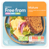 Sainsbury's Free From mature cheese alternative 200g - British product