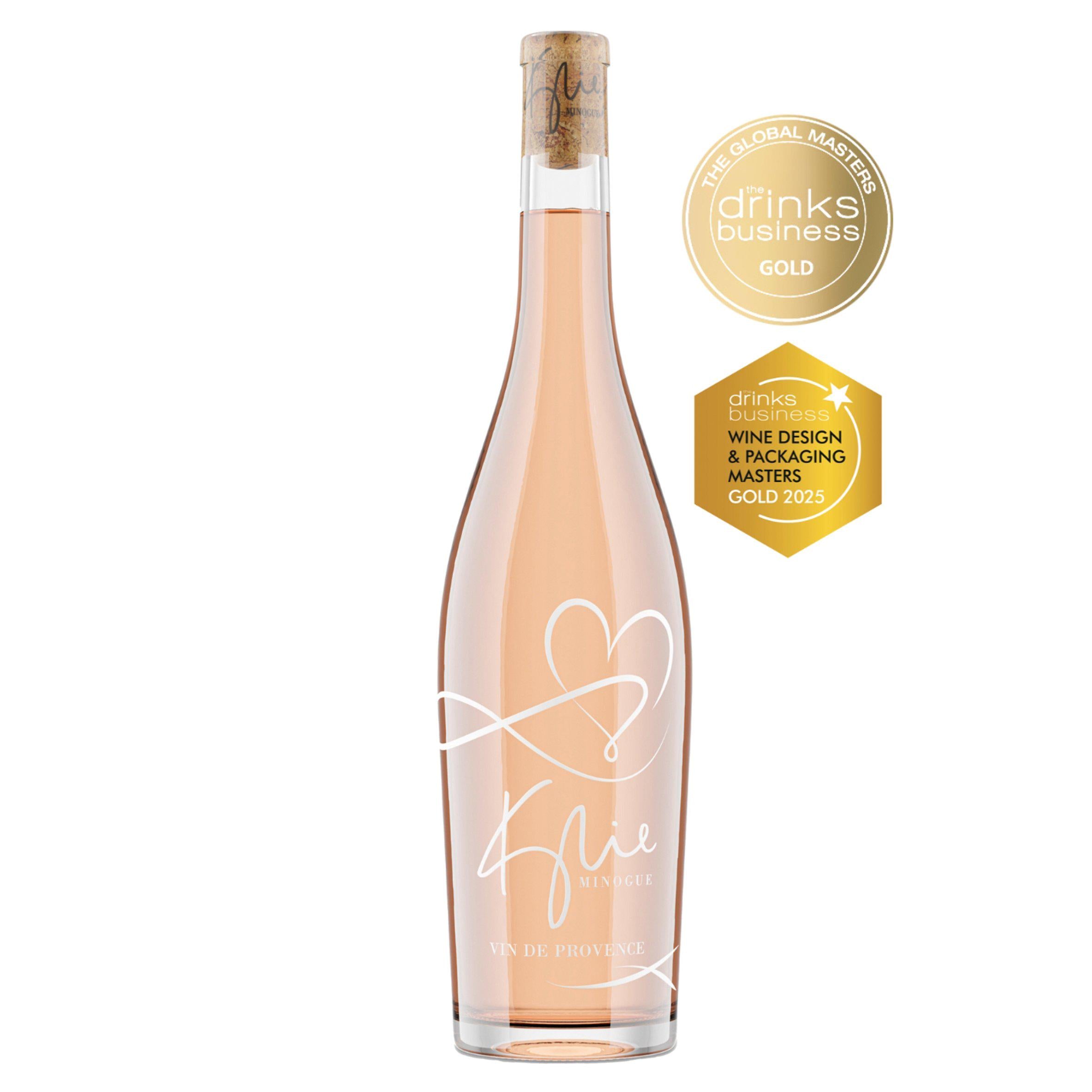 Kylie Minogue Vin de Provence rosé wine 75cl (British brand)