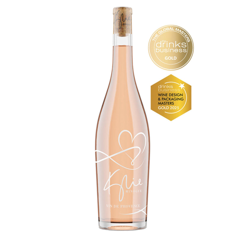 Kylie Minogue Vin de Provence rosé wine 75cl (British brand)
