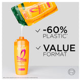 L'Oréal Paris Elvive Dream Lengths Restoring Shampoo Refill Pouch 500ml (British brand)