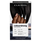 Clairol Colour Strong Black hair dye 1.0, imported from the UK