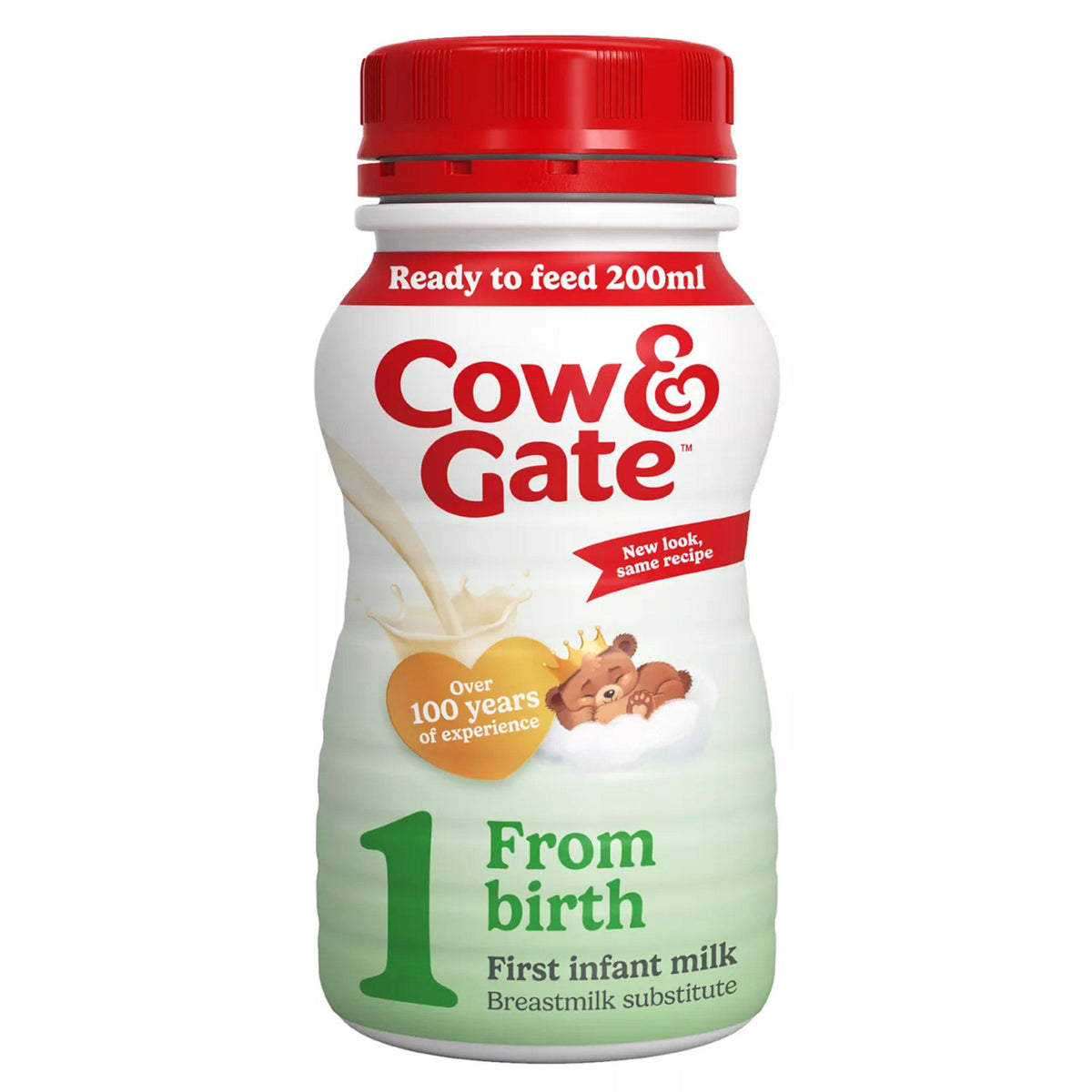 Cow & Gate first infant baby milk formula 200ml, imported from the UK
