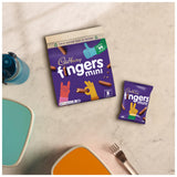 Cadbury Mini Fingers chocolate biscuits multipack 5 x 19.3g - British product