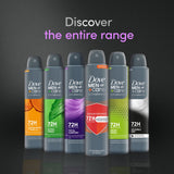 Dove Men+Care Advanced Total Comfort antiperspirant deodorant spray 200ml (British brand)