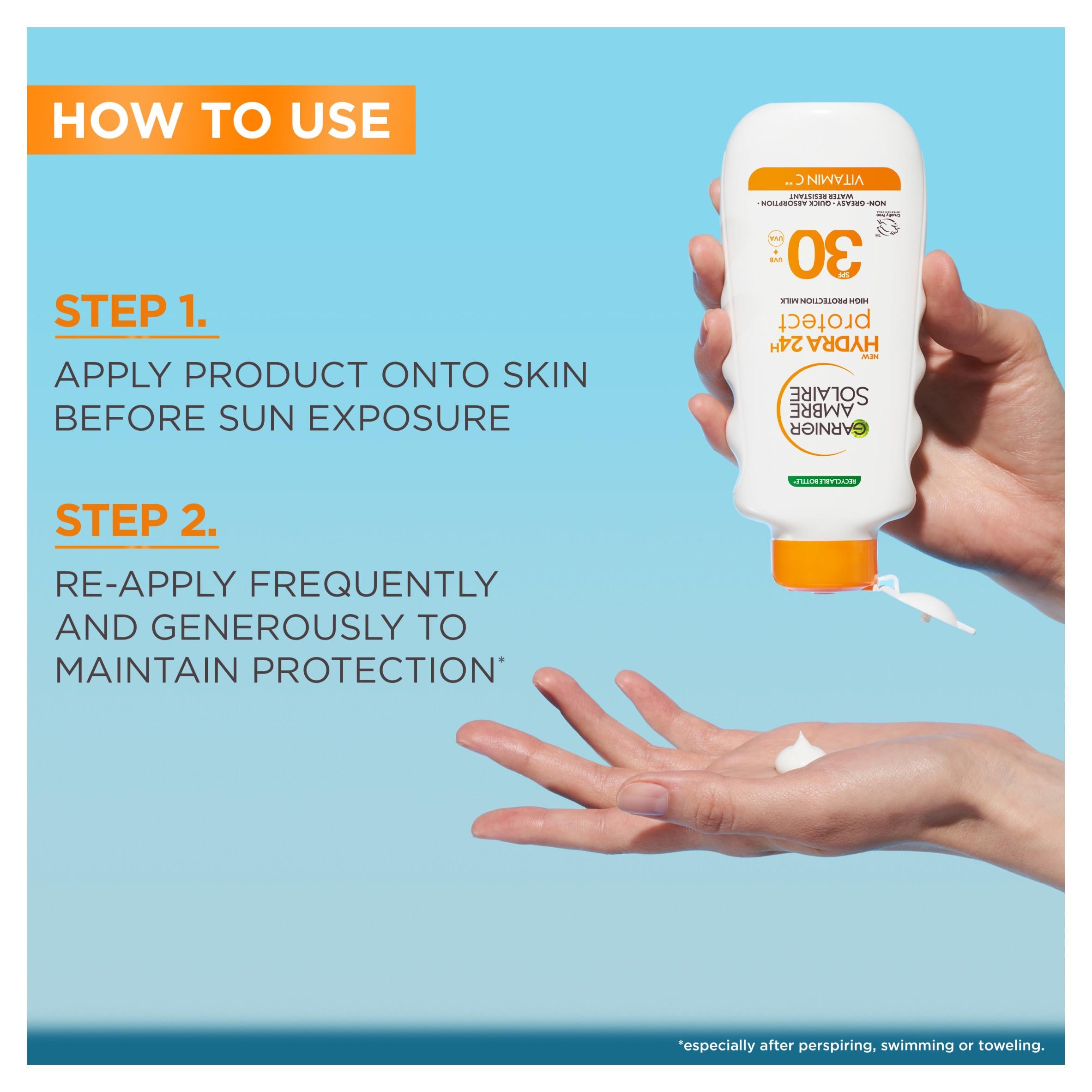 Garnier Ambre Solaire SPF 30 sun cream lotion 175ml - British product