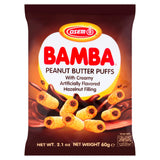 Osem Peanut Puffs Hazelnut Filling 60g, imported from the UK