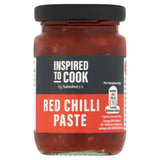 Sainsbury's red chilli paste, Inspired to Cook 90g - British product