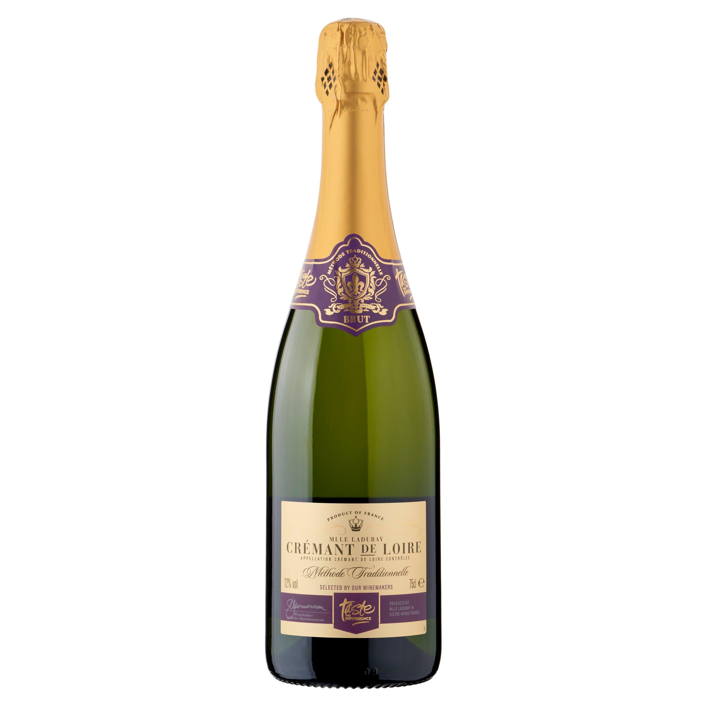 Sainsbury's Taste the Difference Crémant de Loire 75cl, imported from the UK