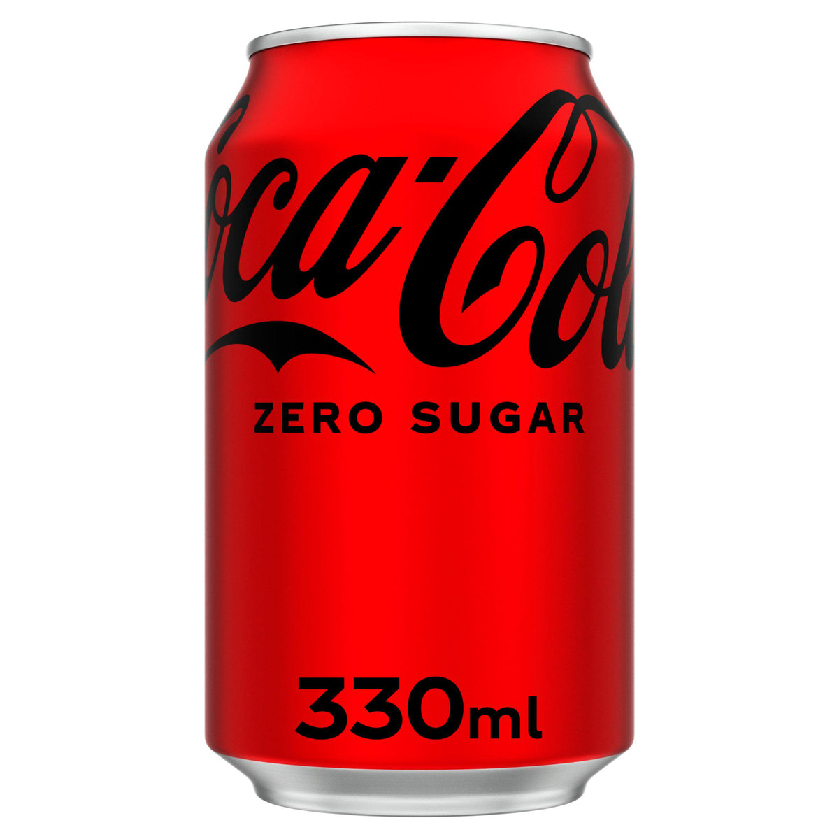 Coca-Cola Zero Sugar cola 330ml - British product