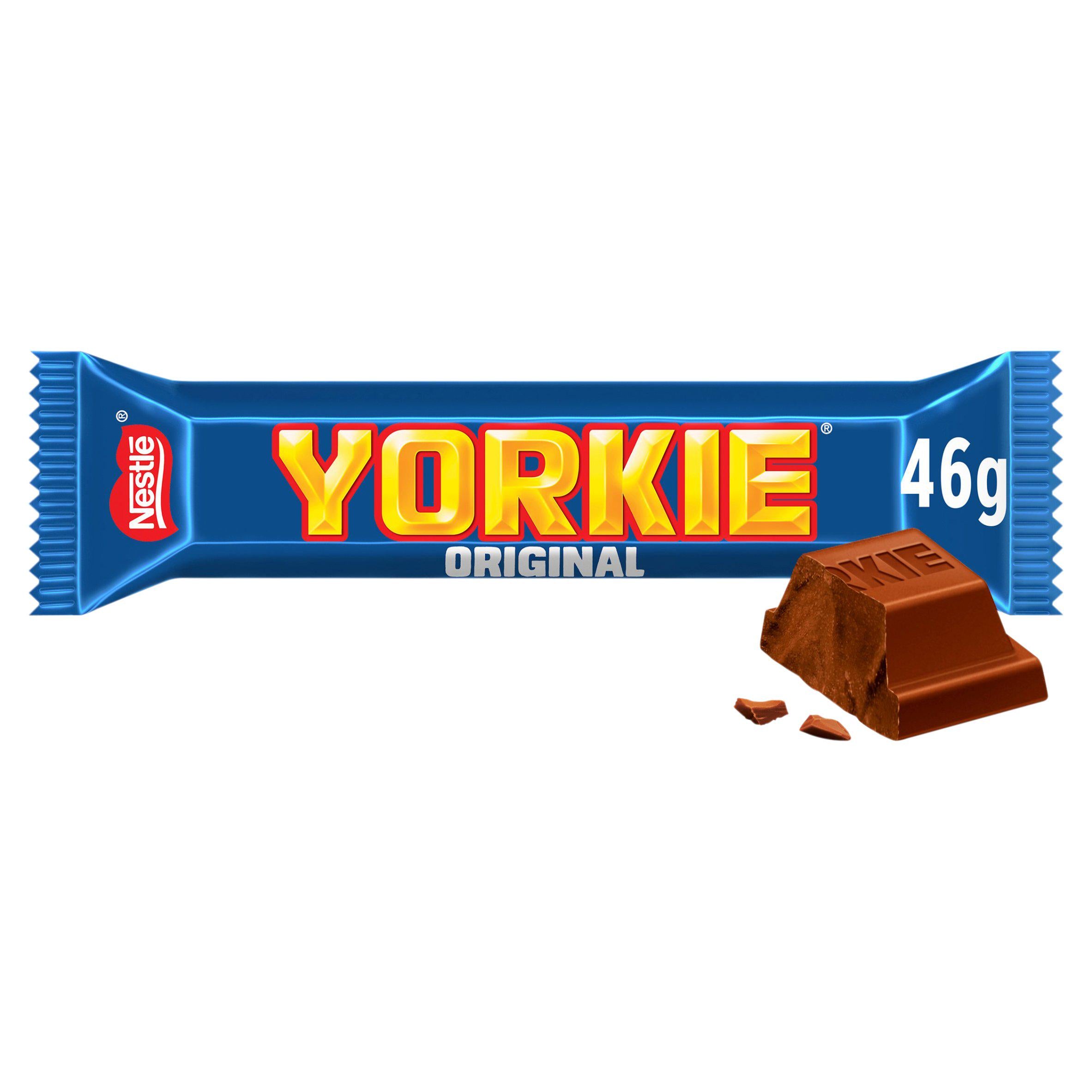 Yorkie Original milk chocolate bar 46g - British product