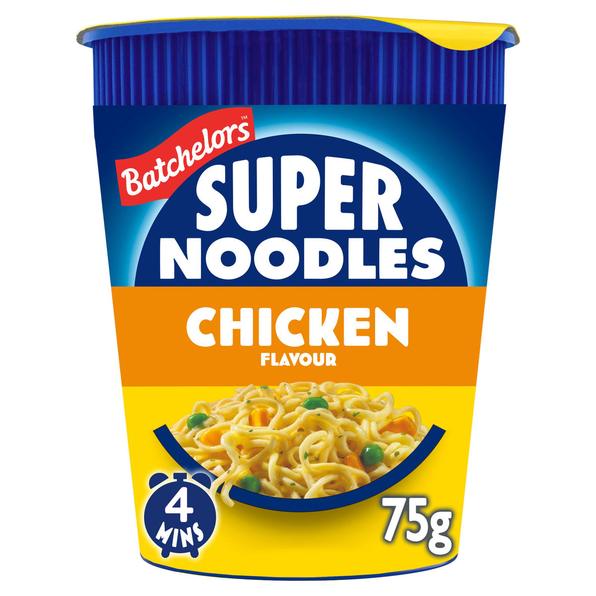 Batchelors instant noodle pot chicken flavour 75g (British brand)