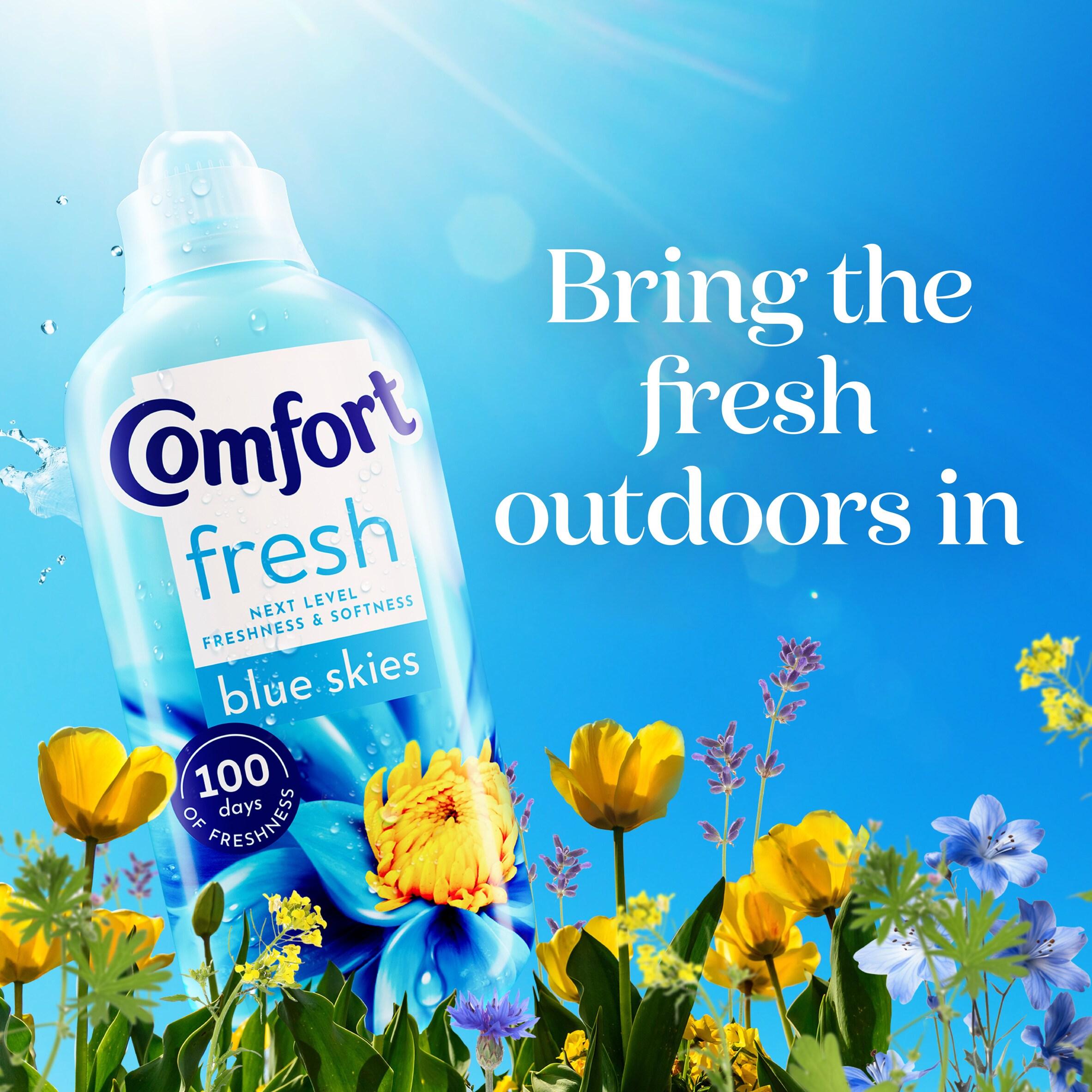 Comfort fabric conditioner Blue Skies 930ml, UK version