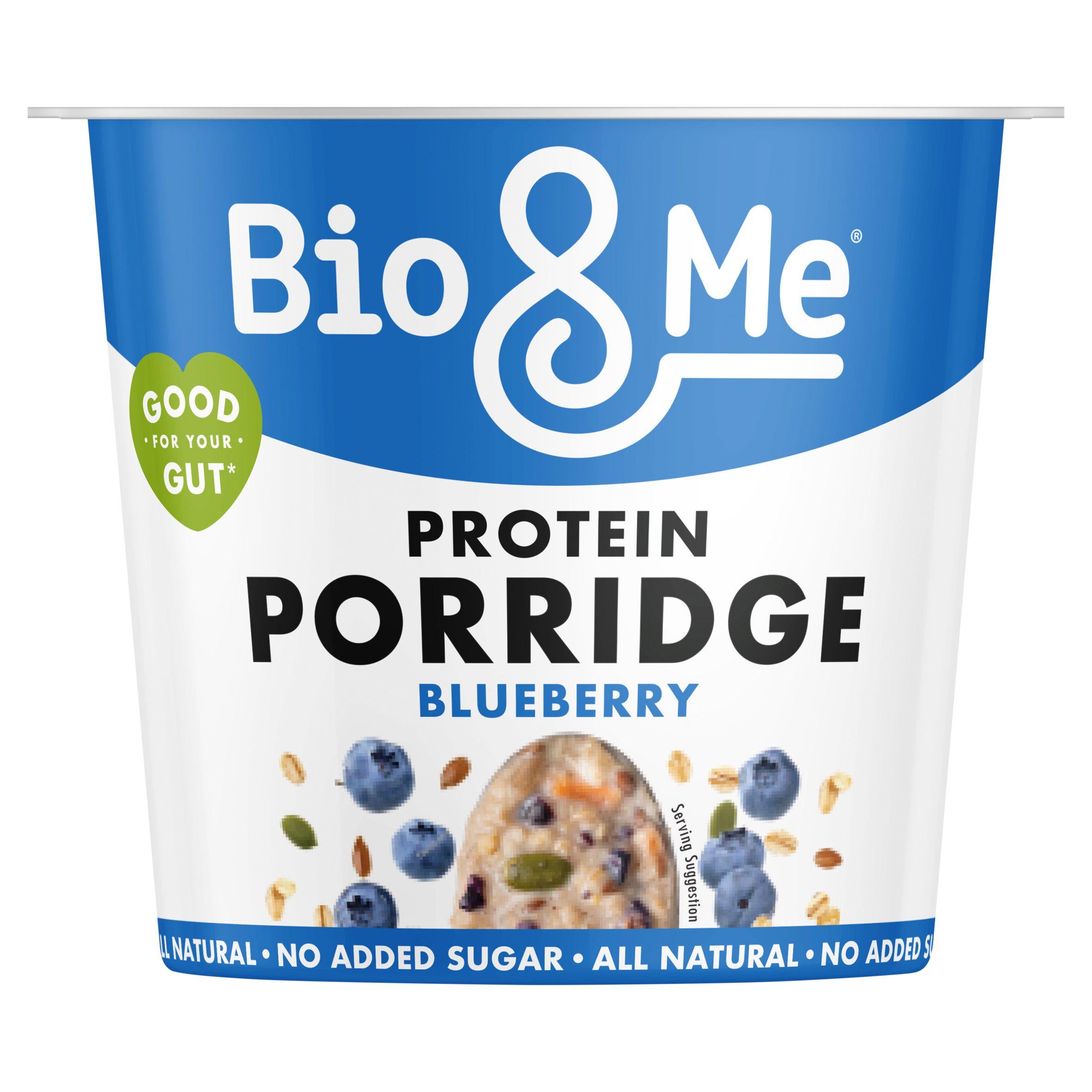 Bio & Me Blueberry Protein Porridge Pot 65g - British product