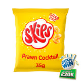 Skips prawn cocktail crisps 35g, imported from the UK