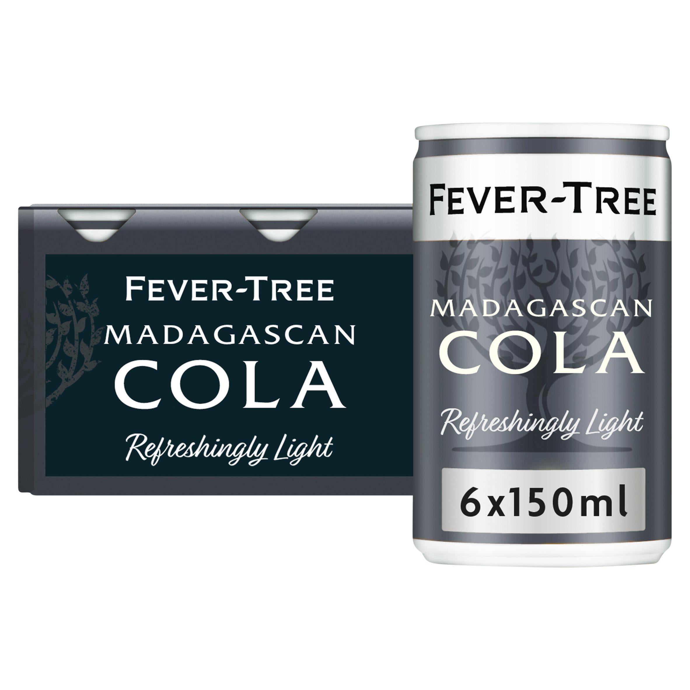 Fever-Tree Refreshingly Light Cola 6 x 150ml - British product