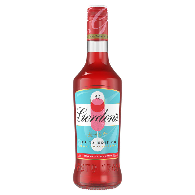 Gordon's strawberry and passion fruit gin liqueur 50cl - British product