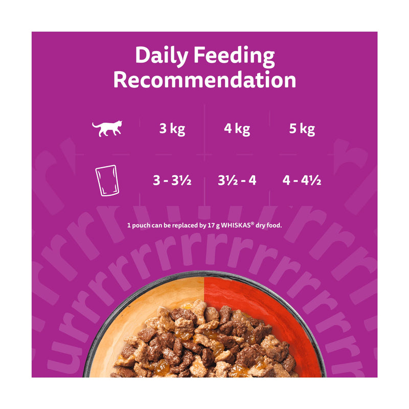 Whiskas Duo Meaty Combos in Jelly cat food 12 x 85g - British product