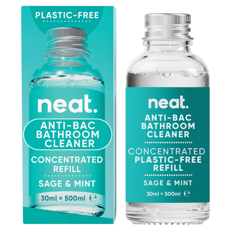 Neat Bathroom Cleaner Sage Mint 30ml, imported from the UK