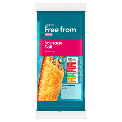 Sainsburys Sainsbury's Free From Sausage Roll 110g- Buy online at McGrocer