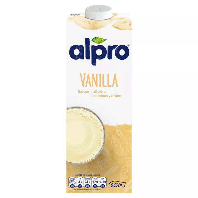 Alpro vanilla soya drink 1L, UK version