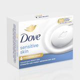 Dove Sensitive Skin Hypoallergenic Beauty Bar 2x90g, imported from the UK