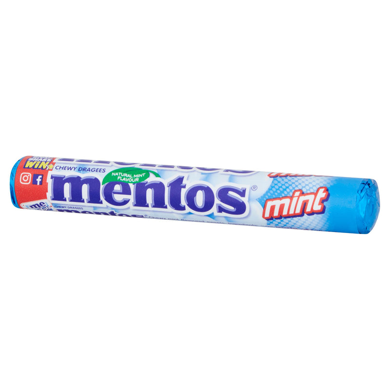 Mentos mint chewy dragees 38g - British product