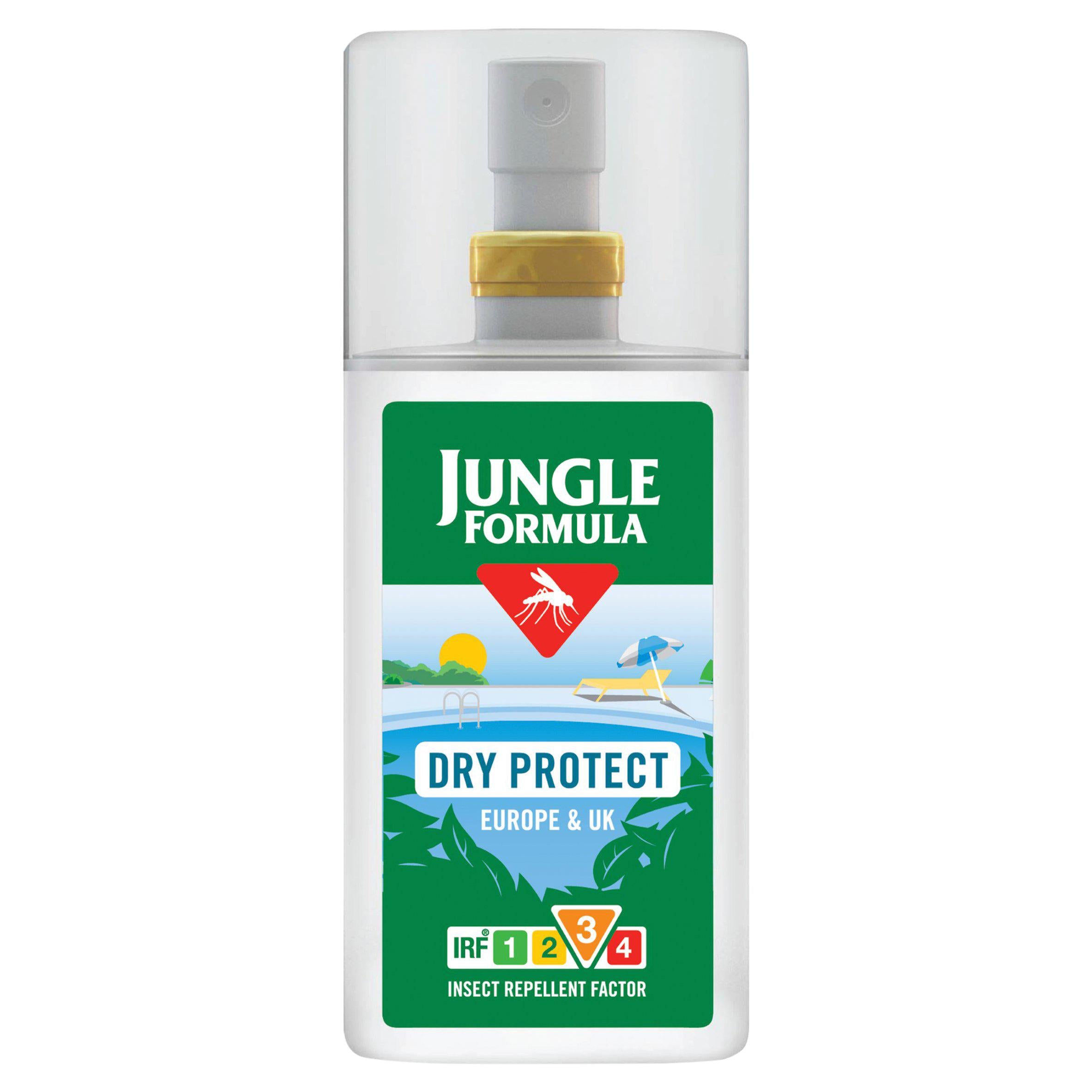 Jungle Formula Dry Protect Insect Repellent 90ml