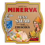 Minerva Tuna Salad with Couscous 160g, imported from the UK