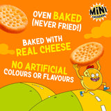 Jacob's Mini Cheddars Original baked cheese snacks multipack, imported from the UK
