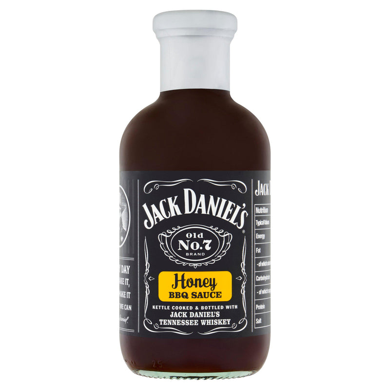 Jack Daniel's Honey BBQ sauce 553g bottle - British product