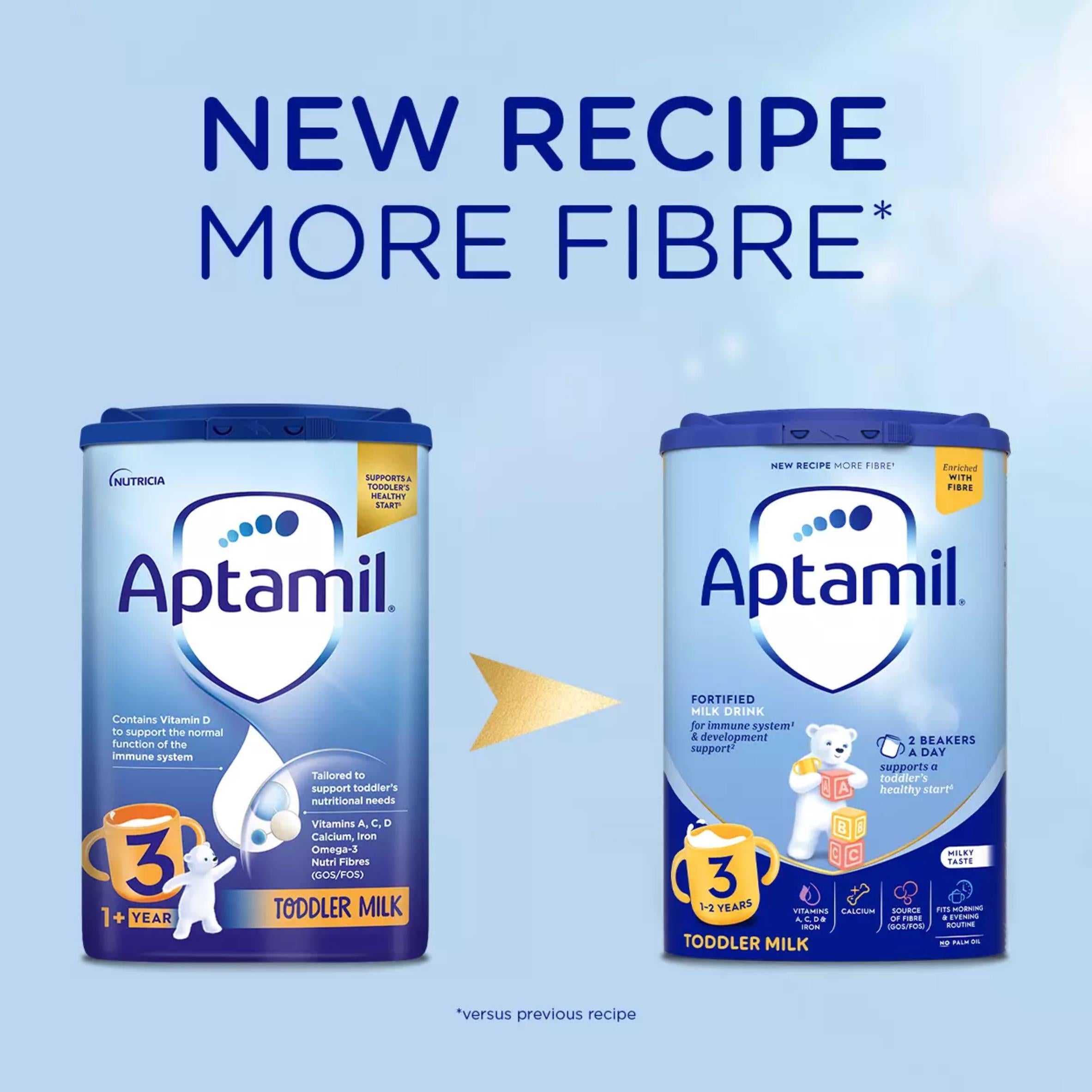 Aptamil 3 toddler milk formula powder 800g, UK version