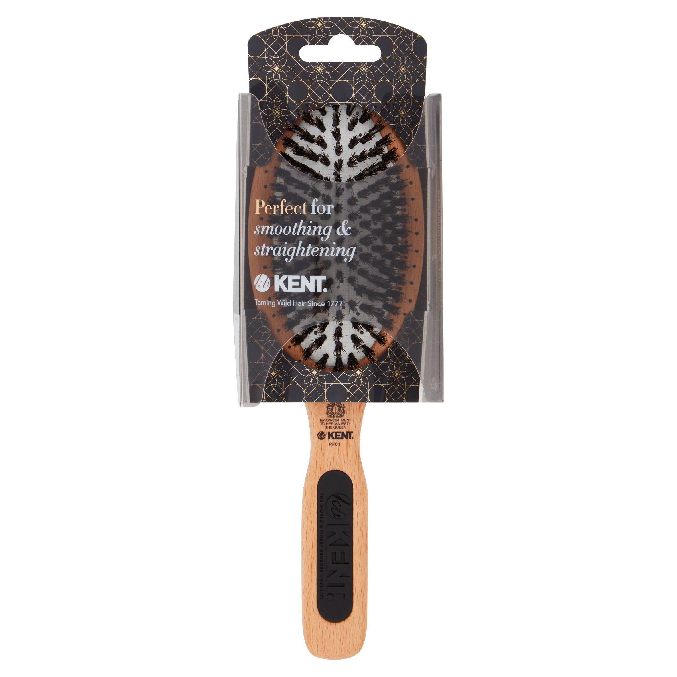 Kent Brushes pure bristle hairbrush - British product