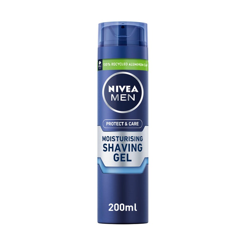 Nivea Men Protect and Care Moisturising Shave Gel 200ml (British brand)