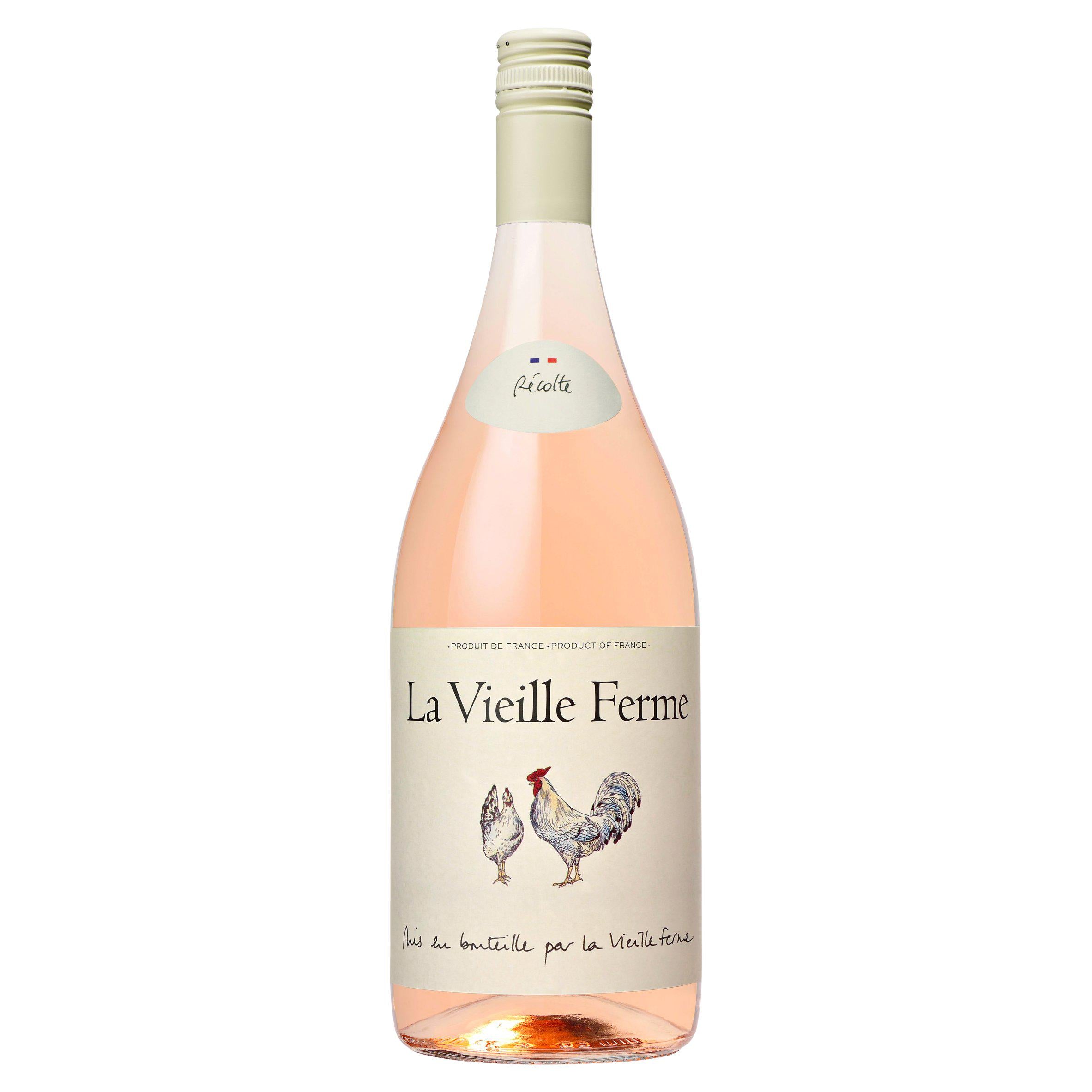 La Vieille Ferme rosé wine 150cl, imported from the UK