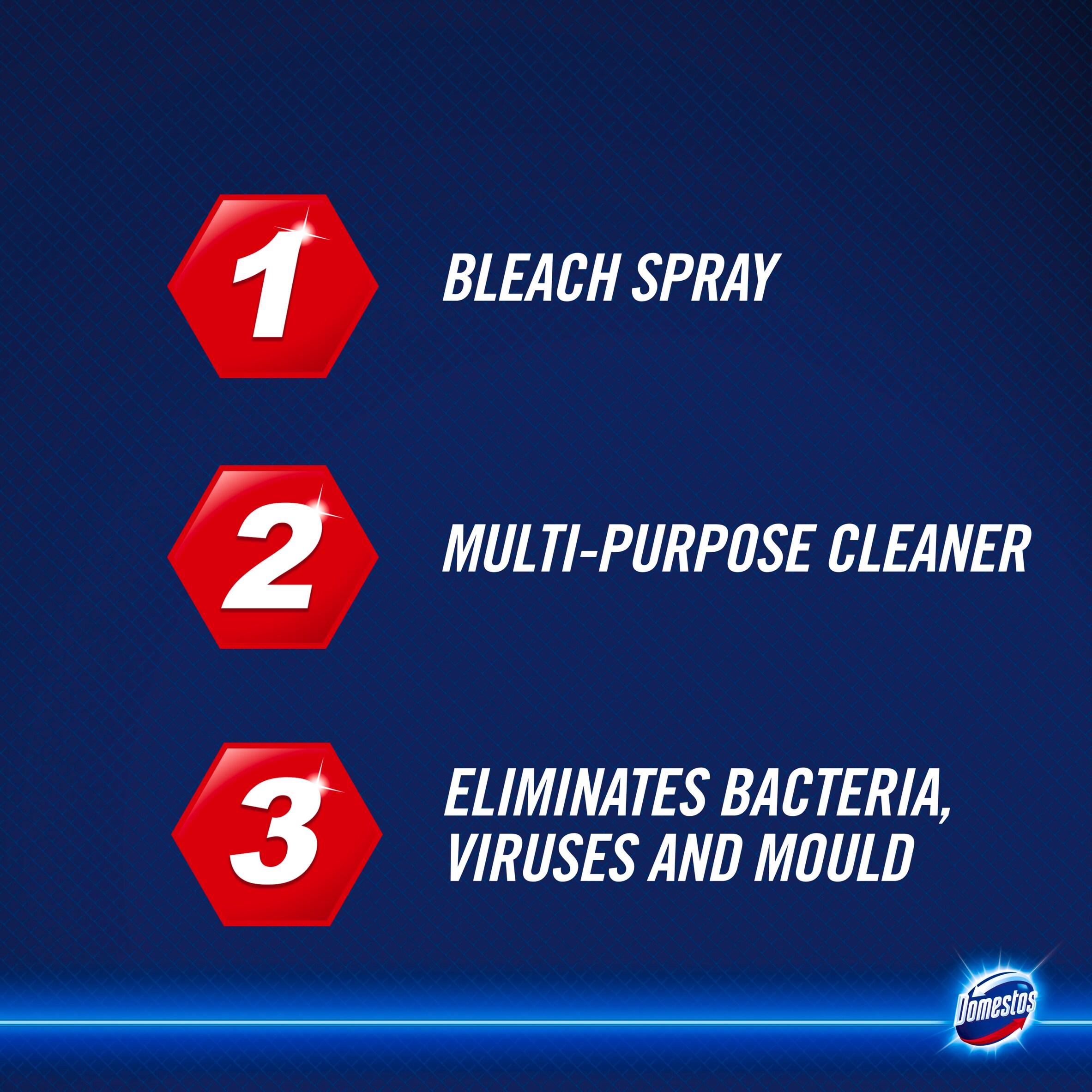Domestos multipurpose bleach cleaner spray 700ml, UK version