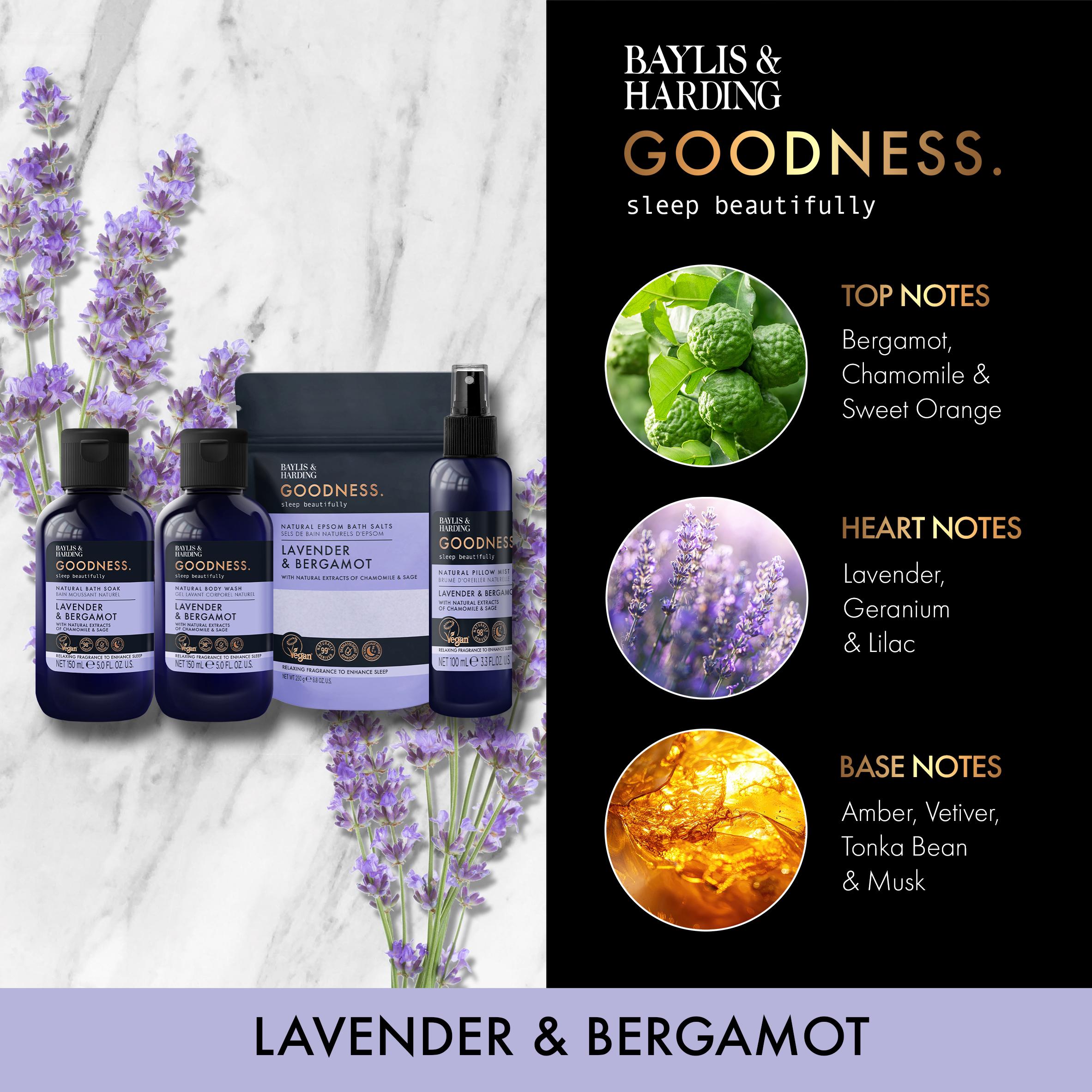 Baylis and Harding Natural Sleep Bath Gift Set - British product