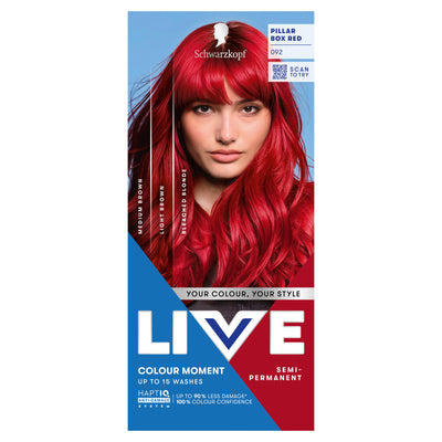 Sainsburys Schwarzkopf Live Colour Moment Pillar Box Red Semi Permanent Hair Dye- Buy online at McGrocer