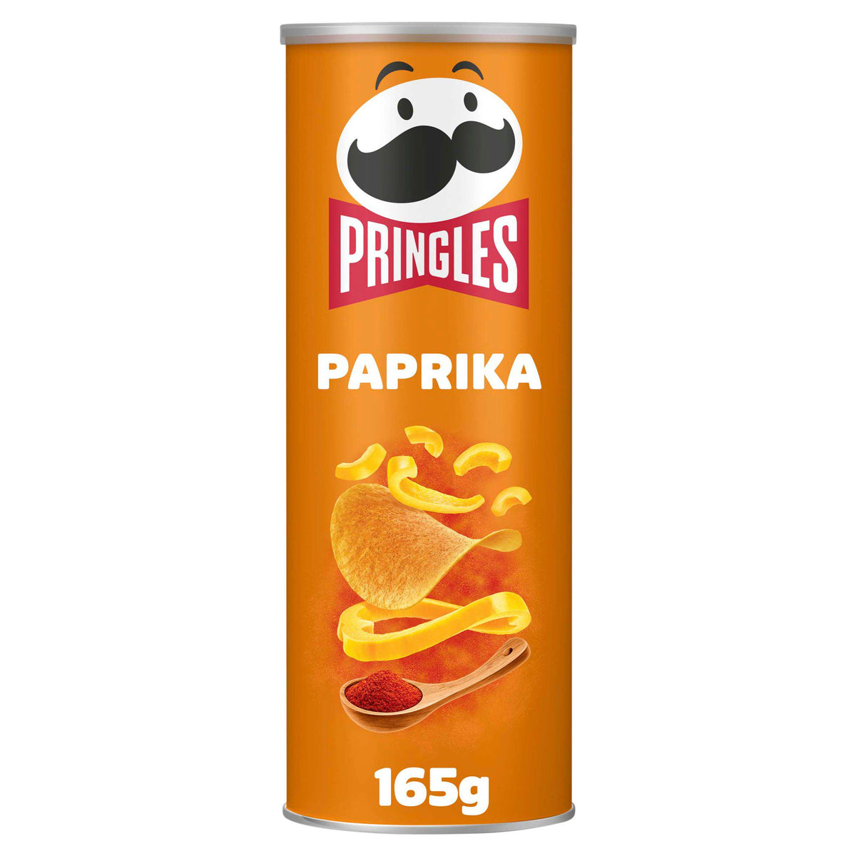 Pringles paprika crisps 165g - British product