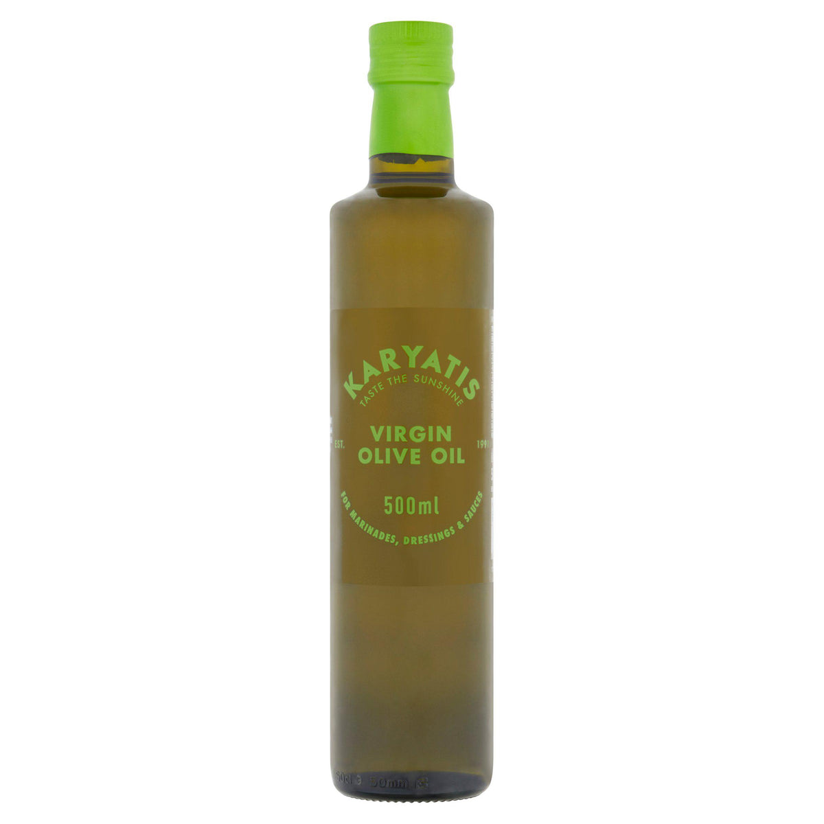Karyatis Virgin Olive Oil 500ml, imported from the UK