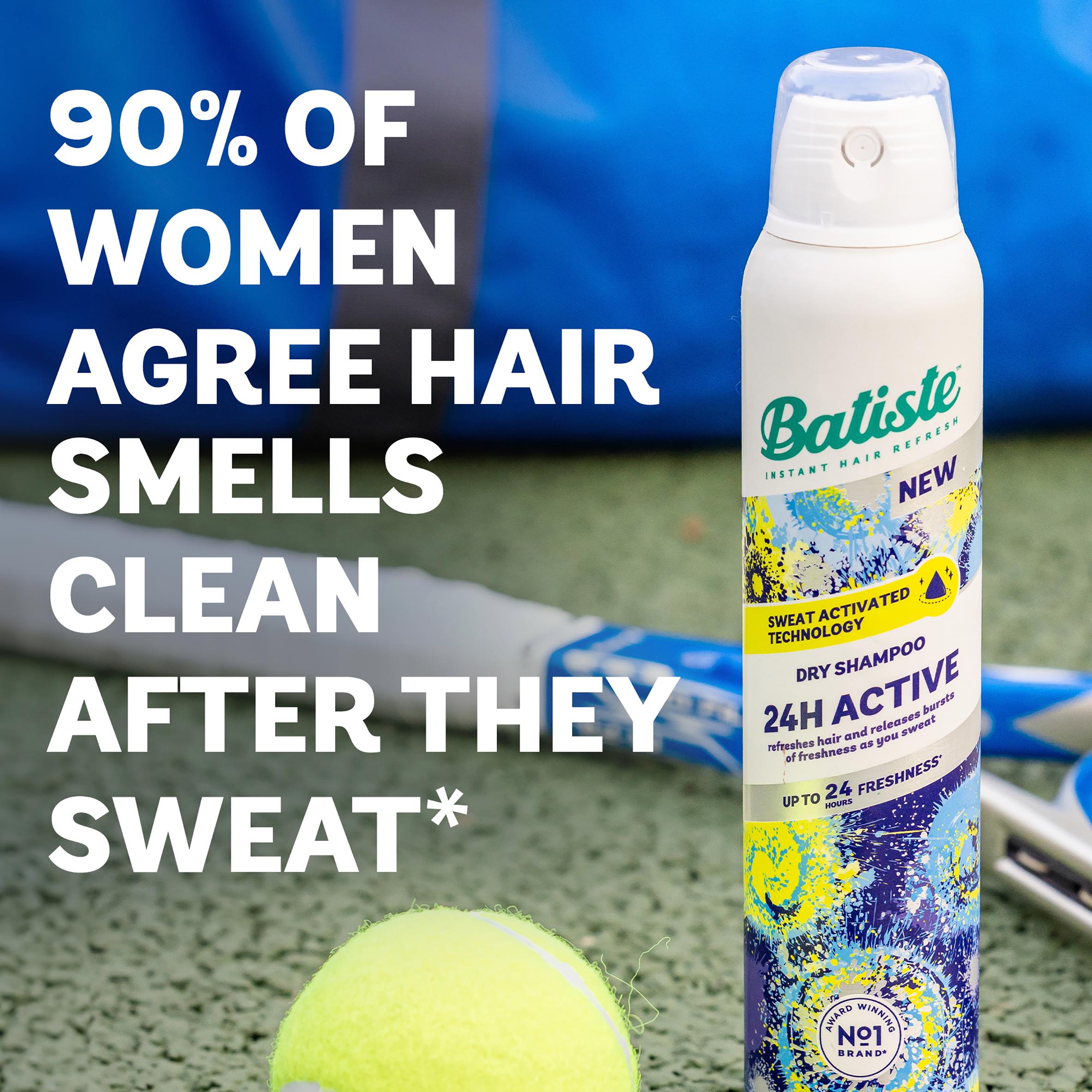 Batiste 24H Active dry shampoo 200ml - British product