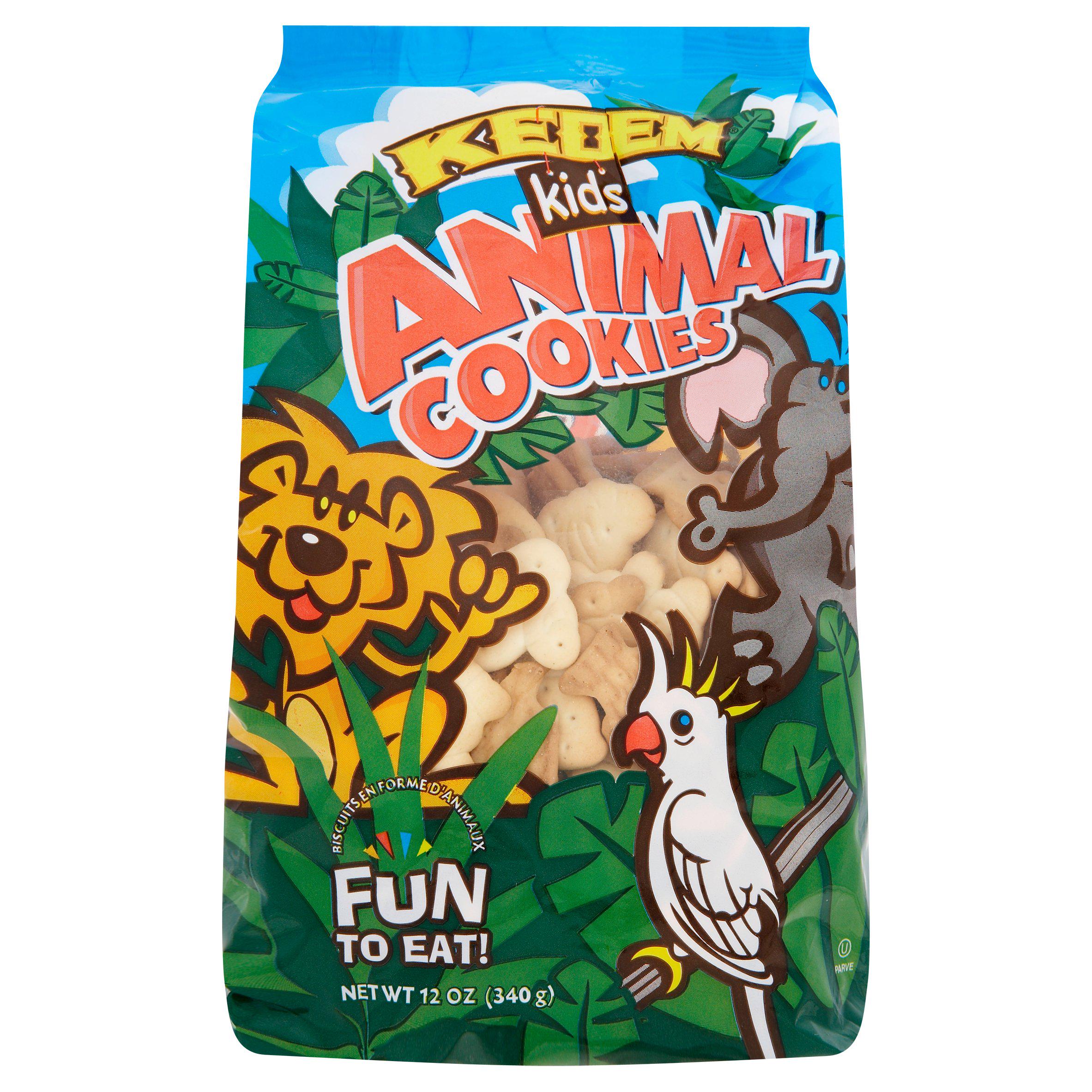 Kedem animal shaped cookies 340g, UK version