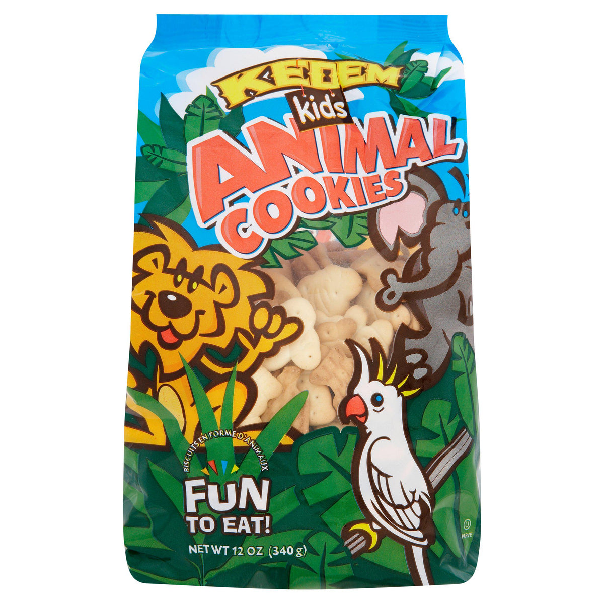 Kedem animal shaped cookies 340g, UK version