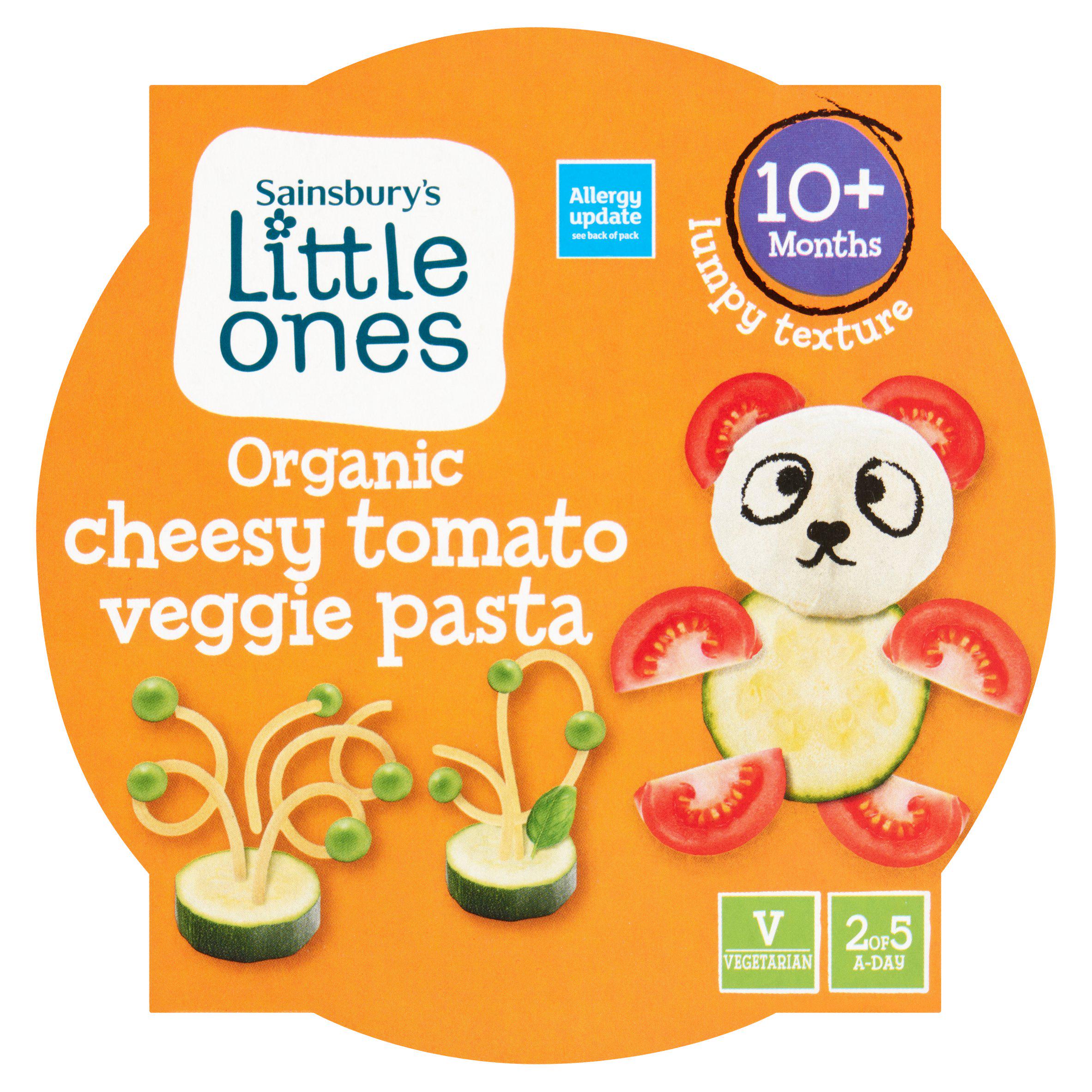 Sainsbury's organic baby pasta 190g - British product