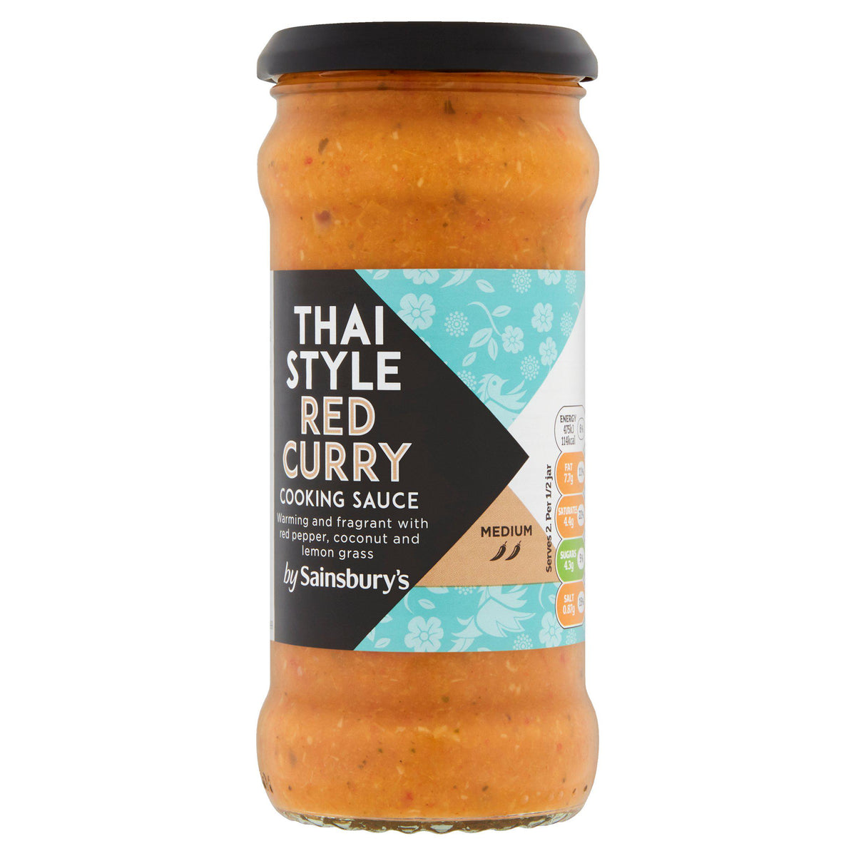 Sainsbury's Thai Red Curry cooking sauce 340g, UK version