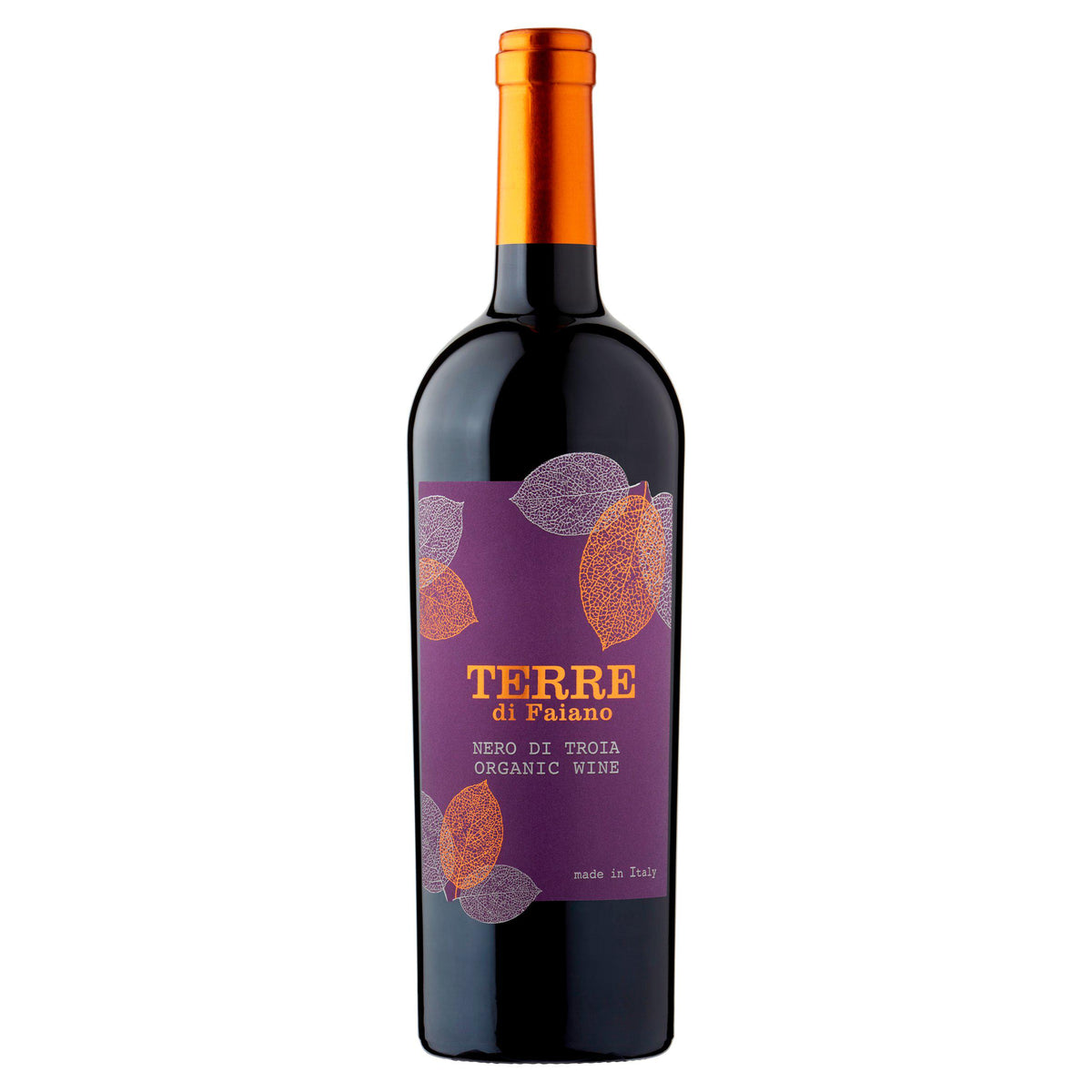 Terre di Faiano Nero di Troia Organic Wine 75cl (British brand)